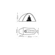 Namiot NATUREHIKE CLOUD UP 1 20D UPDATED (NH18T010-T)