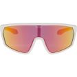 Okulary dziecięce GOG FLINT / WHITE/RED (E995-3)