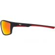 Okulary GOG SPIRE (E115-4P) / BLACK-RED