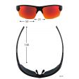 Okulary GOG MURCIELAGO BLACK E706-2P