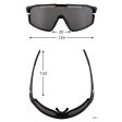 Okulary GOG HYPERION / BLACK (E500-1)