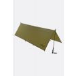 Płachta biwakowa - tarp RAB SILTRAP 1 OLIVE