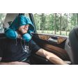 Poduszka z kapturem GRAND TRUNK HOODED NECK TRAVEL PILLOW PEACOCK GREEN