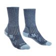 Skarpety damskie BRIDGEDALE HIKE MIDWEIGHT MERINO COMFORT / BLUE Skarpety damskie BRIDGEDALE HIKE MIDWEIGHT MERINO COMFORT / BLUE