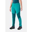Spodnie damskie RAB TORQUE MOUNTAIN STORM GREEN Spodnie damskie RAB TORQUE MOUNTAIN STORM GREEN