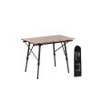 Stolik turystyczny NATUREHIKE MW03 TELESCOPIC TABLE WALNUT L NH19Z003-D