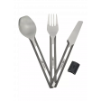Niezbędnik ESBIT TITANIUM CUTLERY SET SILICON SLEEVE