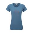 T-shirt damski MOUNTAIN EQUIPMENT FLOWER