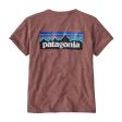 T-shirt damski PATAGONIA P-6 LOGO RESPONSIBILI TEE