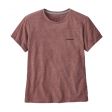 T-shirt damski PATAGONIA P-6 LOGO RESPONSIBILI TEE