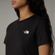 T-shirt damski THE NORT FACE SIMPLE DOME SLIM TEE