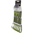 Zestaw ekspresów CAMP ORBIT WIRE KS 6 PACK 18CM GREEN