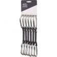 Zestaw ekspresów wspinaczkowych CLIMBING TECHNOLOGY LIME SET UL SILVER SET 6 x 12CM