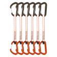 Zestaw ekspresów wspinaczkowych DMM PHANTOM ORANGE 18CM SET 6 