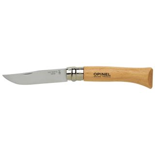Nóż OPINEL 6 INOX NATURAL BLISTER 000404