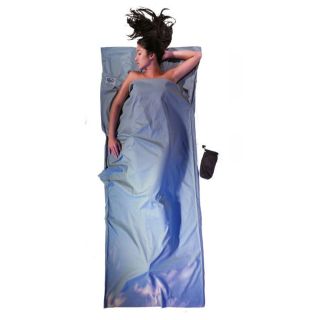 Wkładka do śpiwora COCOON TRAVELSHEET BAWEŁNA / CACTUS BLUE