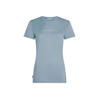 Koszulka damska merino ICEBREAKER TECH LITE SS TEE SPARKLING STA