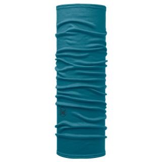 Chusta BUFF WOOL LIGHTWEIGHT SOLID LAKE BLUE