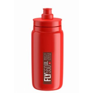 BIDON ELITE FLY RED BORDEAUX LOGO 550 ML