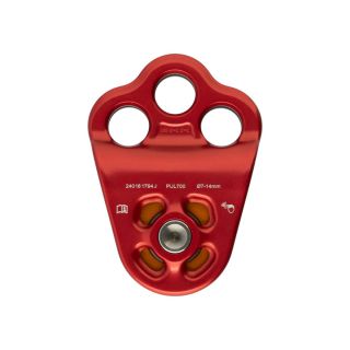 Bloczek DMM TRIPLE ATTACHMENT 2 RED