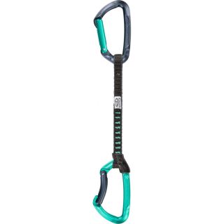 Ekspres wspinaczkowy CLIMBING TECHNOLOGY LIME SET NY ANTHRACITE-AQUA MARINE 17CM