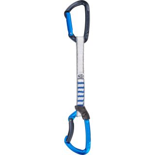 Ekspres wspinaczkowy CLIMBING TECHNOLOGY LIME SET NY ANTHRACITE-ELECTRIC BLUE 17CM
