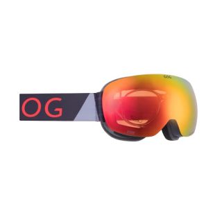 Gogle narciarskie GOG RYDER BLACK/RED S2 (H720-3)