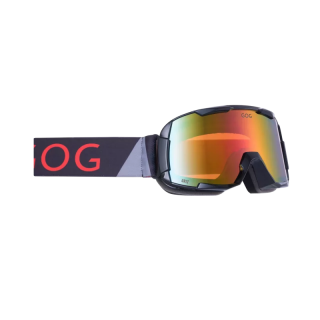 Gogle narciarskie juniorskie GOG GRIZ BLACK-RED S2 (H898-1)