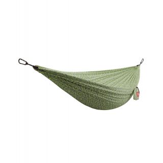 Hamak GRAND TRUNK DOUBLE PRINT NYLON + STRAPS GREEN MAMBA