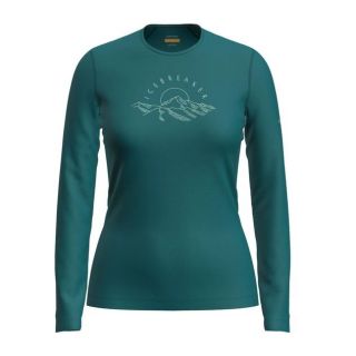 Koszulka damska merino ICEBREAKER OASIS LONG SLEEVE SUNRISE