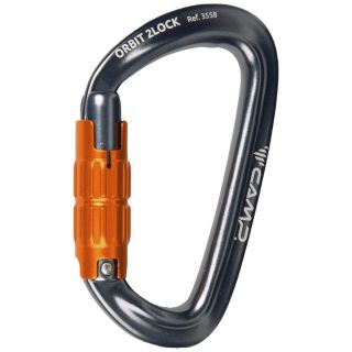 Karabinek CAMP ORBIT 2LOCK GUN METAL (3558)