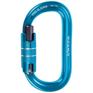 Karabinek CAMP OVAL XL 2LOCK BLUE
