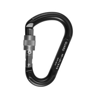 Karabinek EDELWEISS GUARD HMS BLACK