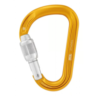 Karabinek PETZL ATTACHE SCREW LOCK (M038AA00) / YELLOW 