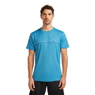 Koszulka męska ICEBREAKER MERINO 150 TECH LITE RANGE STRIPES