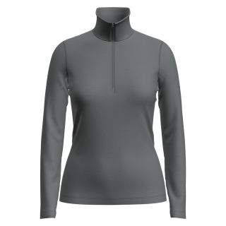 Koszulka damska ICEBREAKER OASIS LONG SLEEVE HALF ZIP / GRITSTONE