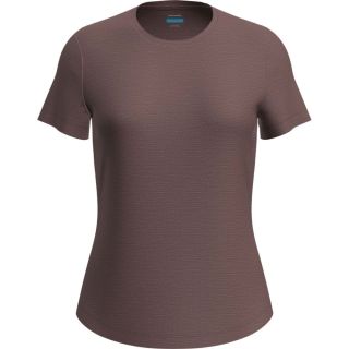 Koszulka damska merino ICEBREAKER COOL-LITE SPHERE III SS TEE / CARBO HEATHER
