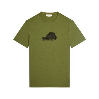 Koszulka męska merino ICEBREAKER TECH LITE SS TEE COSY CAMPER