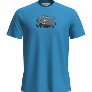 Koszulka męska merino ICEBREAKER TECH LITE SS TEE HIKE TOGETHER