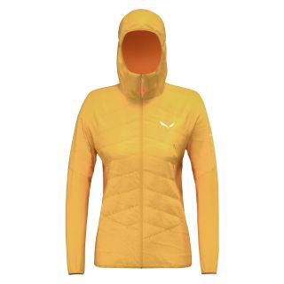 Kurtka damska SALEWA ORTLES HYBRID TIROLWOOL HOODY / GOLD
