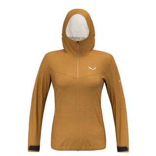 Kurtka damska SALEWA PUEZ AQUA 4 2.5L POWERTEX / GOLDEN BROWN