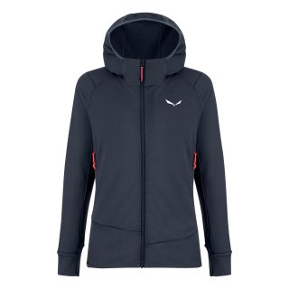 Kurtka damska SALEWA PUEZ POLARLITE HOODED / NAVY BLAZER