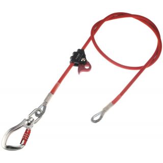 Lonża regulowana stalowa CAMP SAFETY CABLE ADJUSTER SWIVEL ALU HOOK