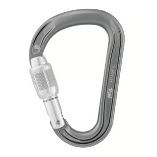 Karabinek PETZL ATTACHE SCREW LOCK GREY M038AA01