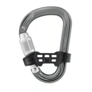 Karabinek PETZL ATTACHE BAR SCREW LOCK GREY M038CA00