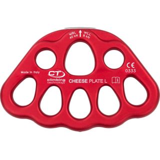 Płytka stanowiskowa CLIMBING TECHNOLOGY CHEESE PLATE LARGE RED