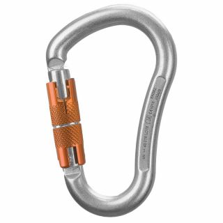 Karabinek ROCK EMPIRE HMS MAGNUM STEEL TRI LOCK