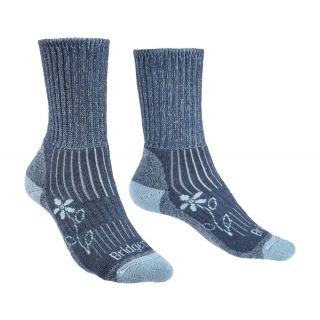 Skarpety damskie BRIDGEDALE HIKE MIDWEIGHT MERINO COMFORT / BLUE