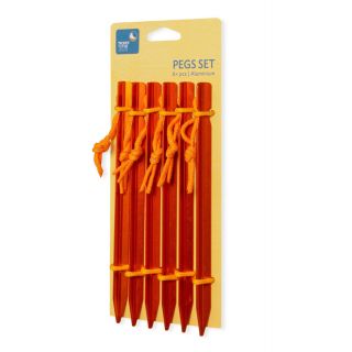 Śledzie aluminiowe TICKET TO THE MOON SETS OF 6 PEGS