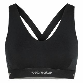 Biustonosz damski ICEBREAKER SPRITE 125 COOL LITE / BLACK